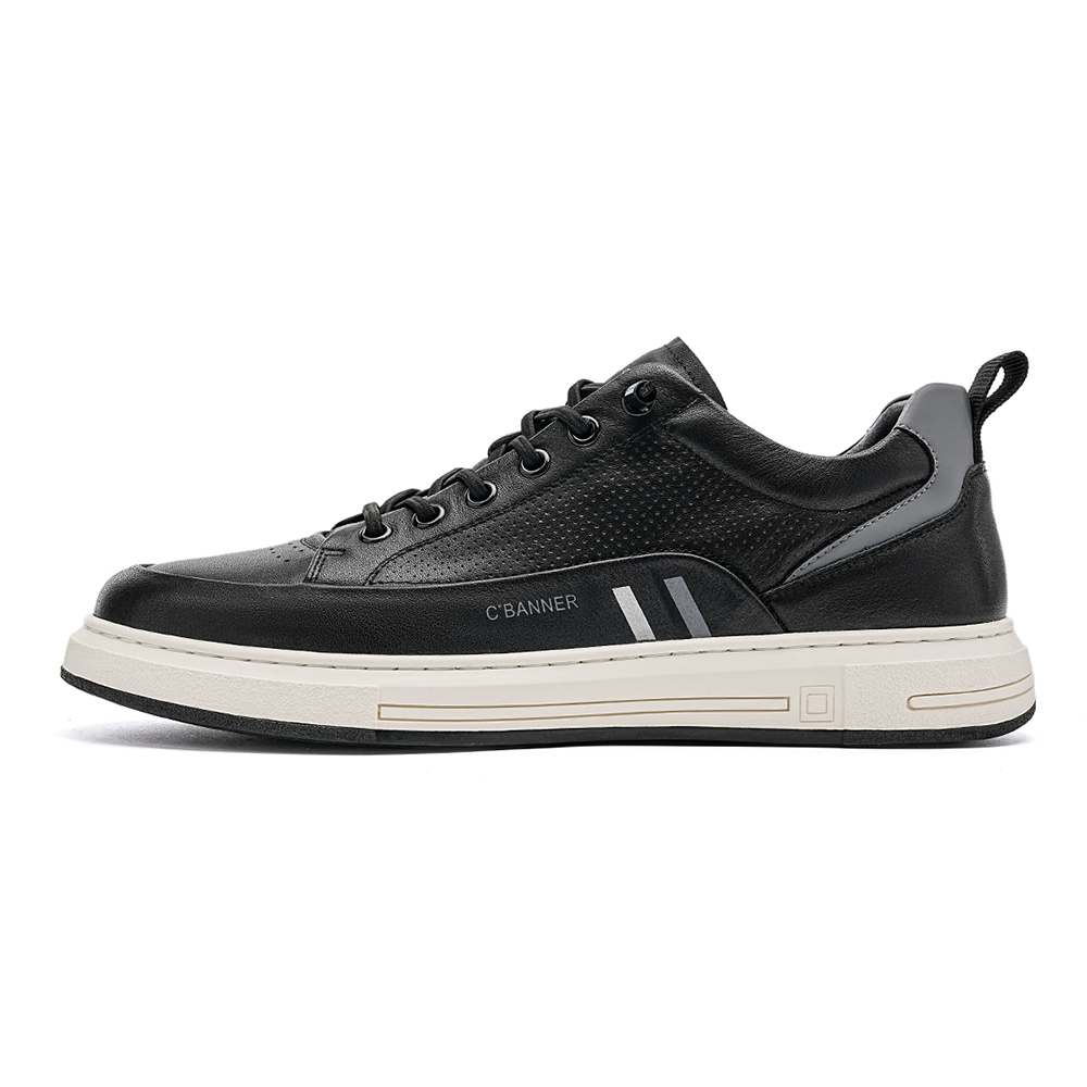 

Кроссовки C°BANNER Skateboarding Shoes Men Low-top Black, черный