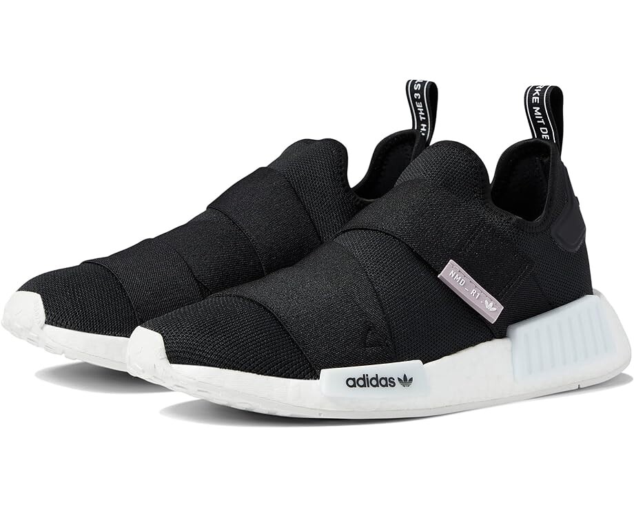 

Кроссовки Adidas NMD_R1, цвет Black/Black/White Multi Snake