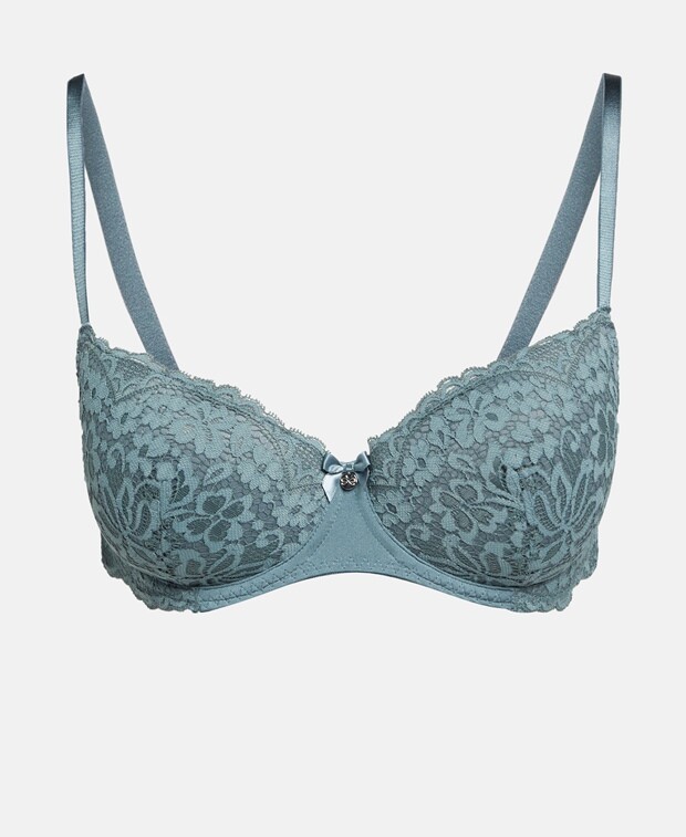 

Бюстгальтер с эффектом пуш-ап Hunkemöller, цвет Slate Blue