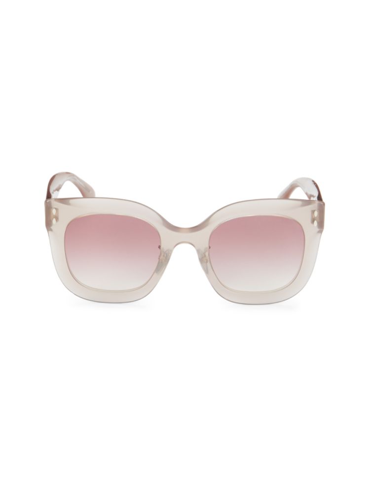 Квадратные солнцезащитные очки 52MM Isabel Marant, цвет Blush Pink