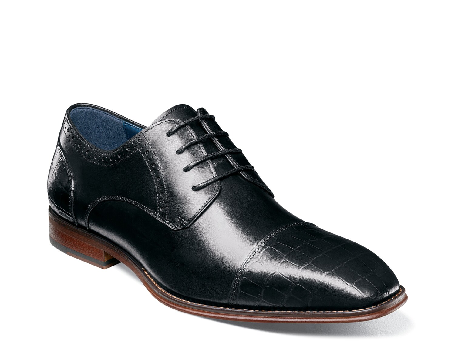 

Туфли-оксфорды Stacy Adams Penley Cap Toe, черный