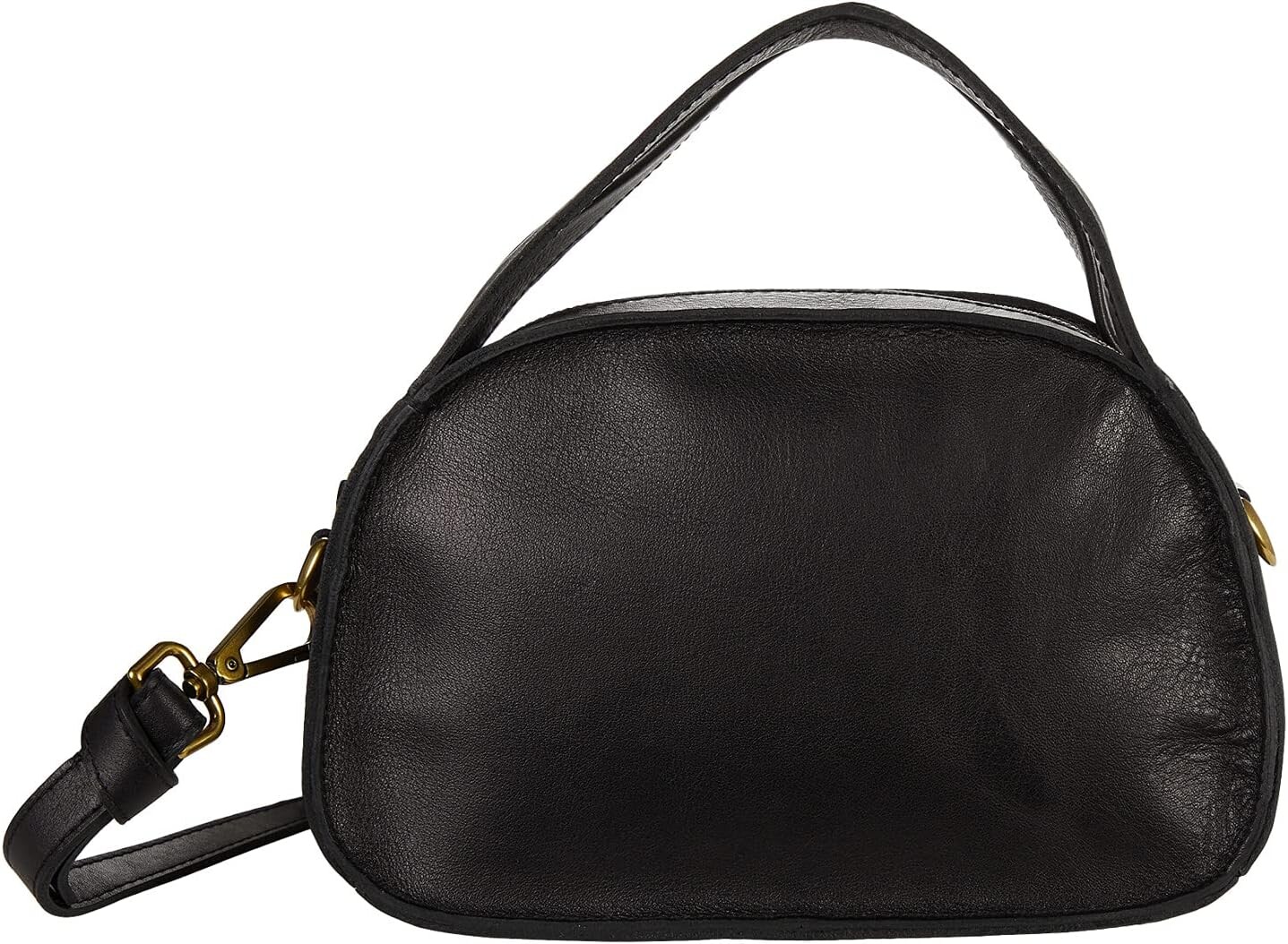 

Сумка через плечо Sydney с молнией сверху Madewell, цвет True Black