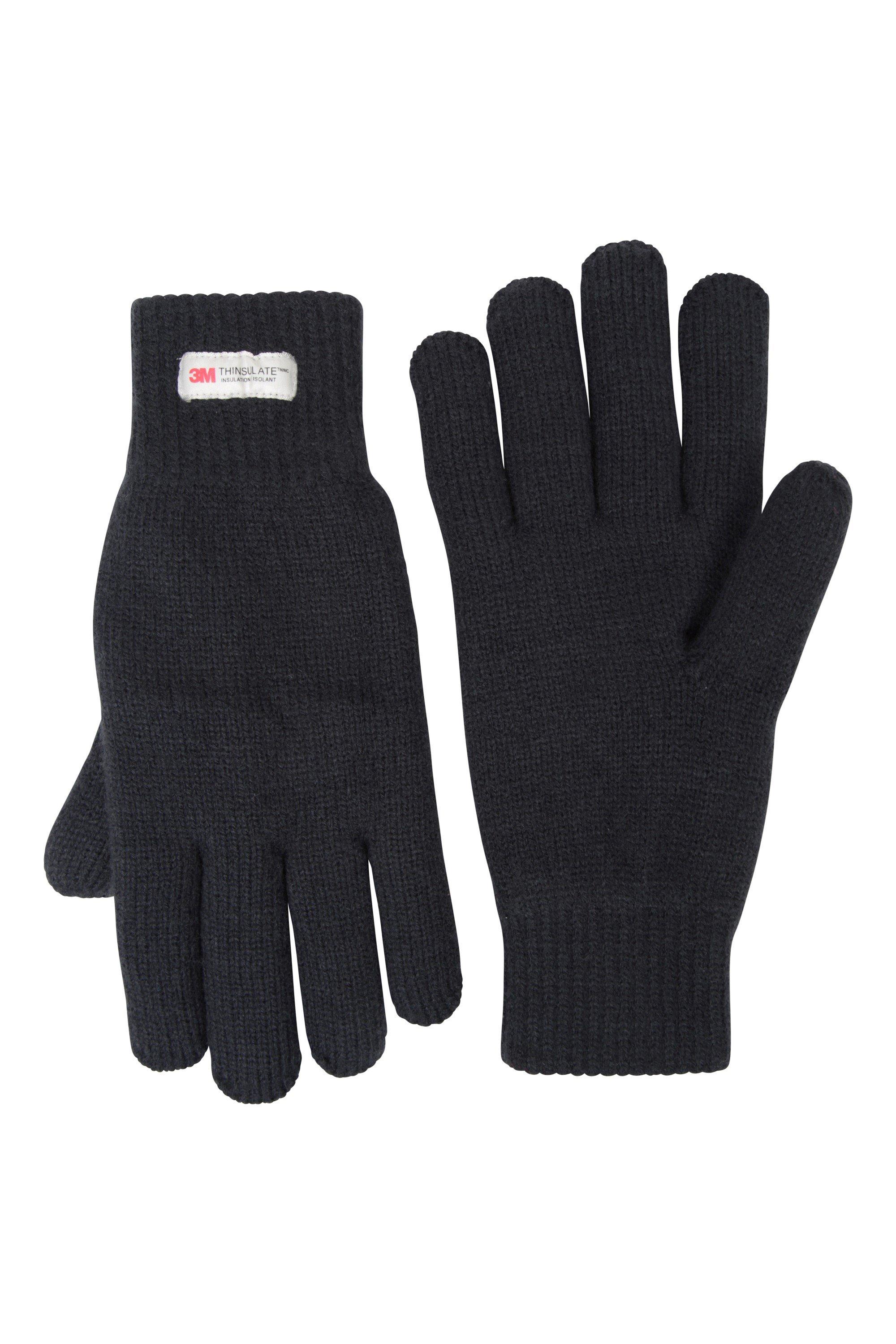 Thinsulate Gloves Трикотажные зимние теплые перчатки Mountain Warehouse, синий единорог перчатка трикотажные зимние теплые мягкие перчатки mountain warehouse фиолетовый