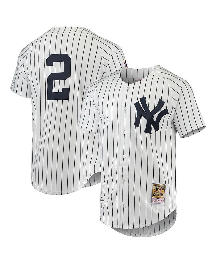 

Мужское аутентичное джерси белого цвета Derek Jeter New York Yankees 1997 Cooperstown Collection Mitchell & Ness, белый