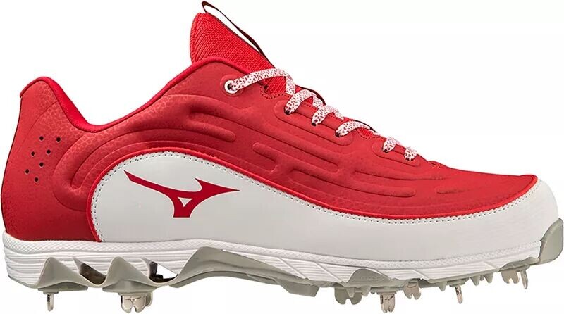 

Мужские металлические бейсбольные бутсы Mizuno с 9 шипами Ambition 3, красный