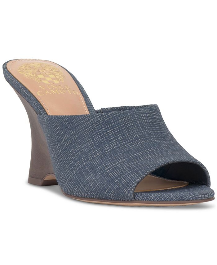 

Женские босоножки без шнуровки на танкетке Vilty Sculpted Vince Camuto, синий