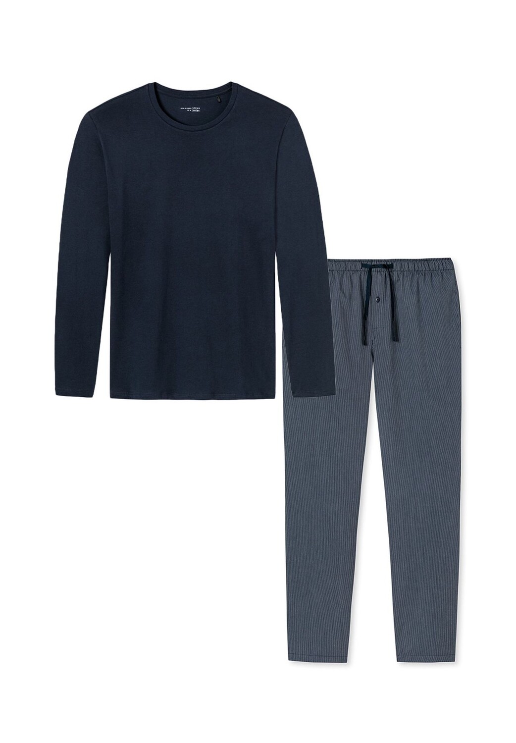 

Пижамный микс SCHIESSER, цвет Blau Gemustert