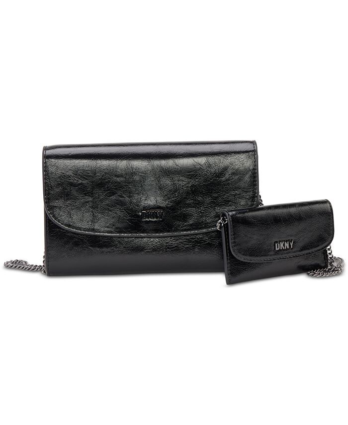 

Кошелек Lumen на цепочке DKNY, черный