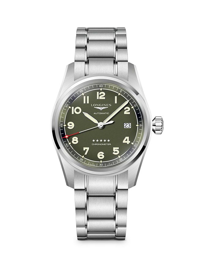 

Часы Spirit Green из нержавеющей стали, 40 мм Longines