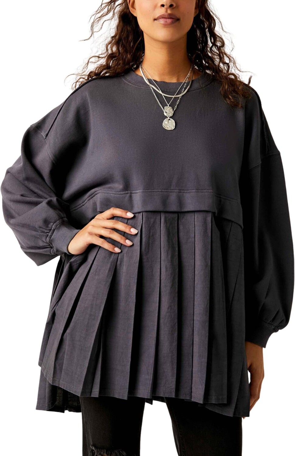 

Элеонора Толстовка Free People, цвет Peppery Combo
