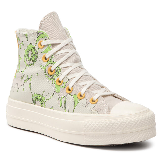 

Кроссовки Converse CtasLift Hi, бежевый