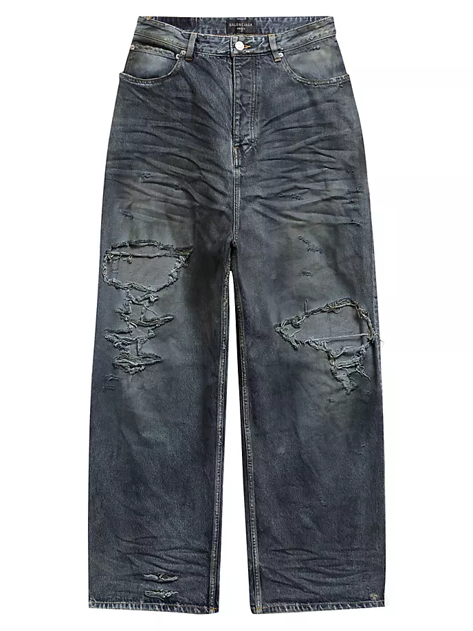 

Мешковатые джинсы Balenciaga, синий