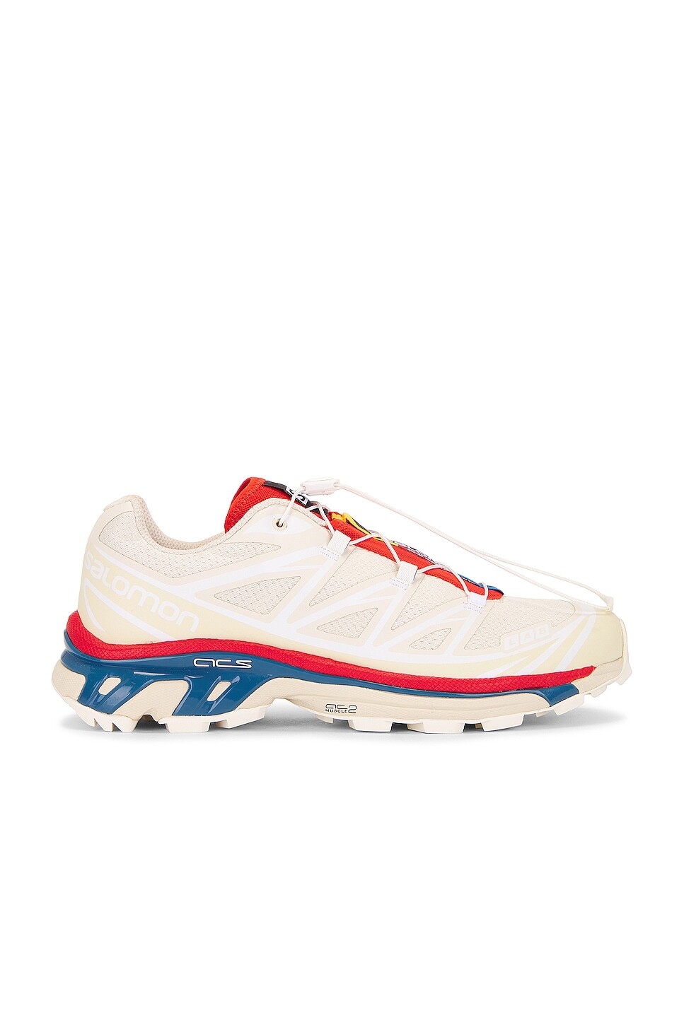 

Кроссовки Salomon Xt-6, цвет Almond Milk, Bleached Sand, & Aurora Red