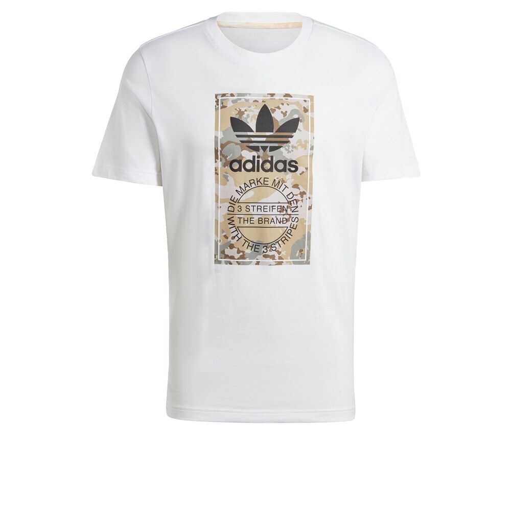 

Футболка Adidas Graphics Camo Tongue Label, белый