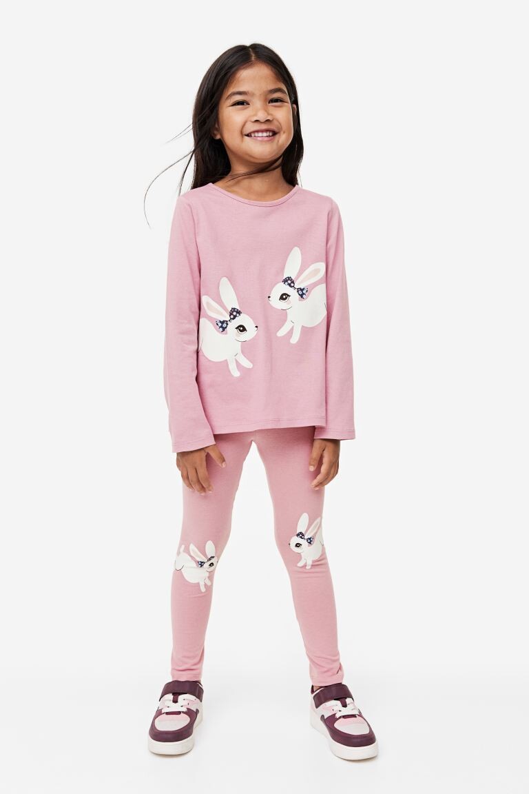 

Упаковка из 5 хлопковых леггинсов H&M