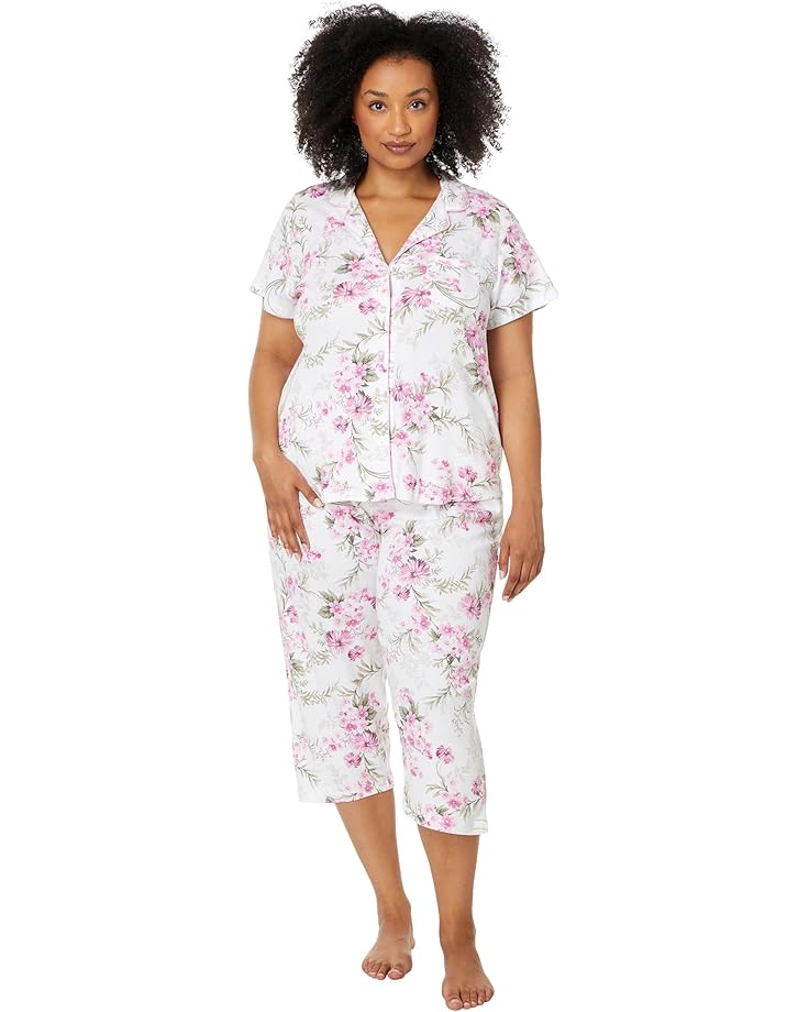 

Пижама Karen Neuburger Plus Girlfriend Capri PJ Set, цвет Floral Vines