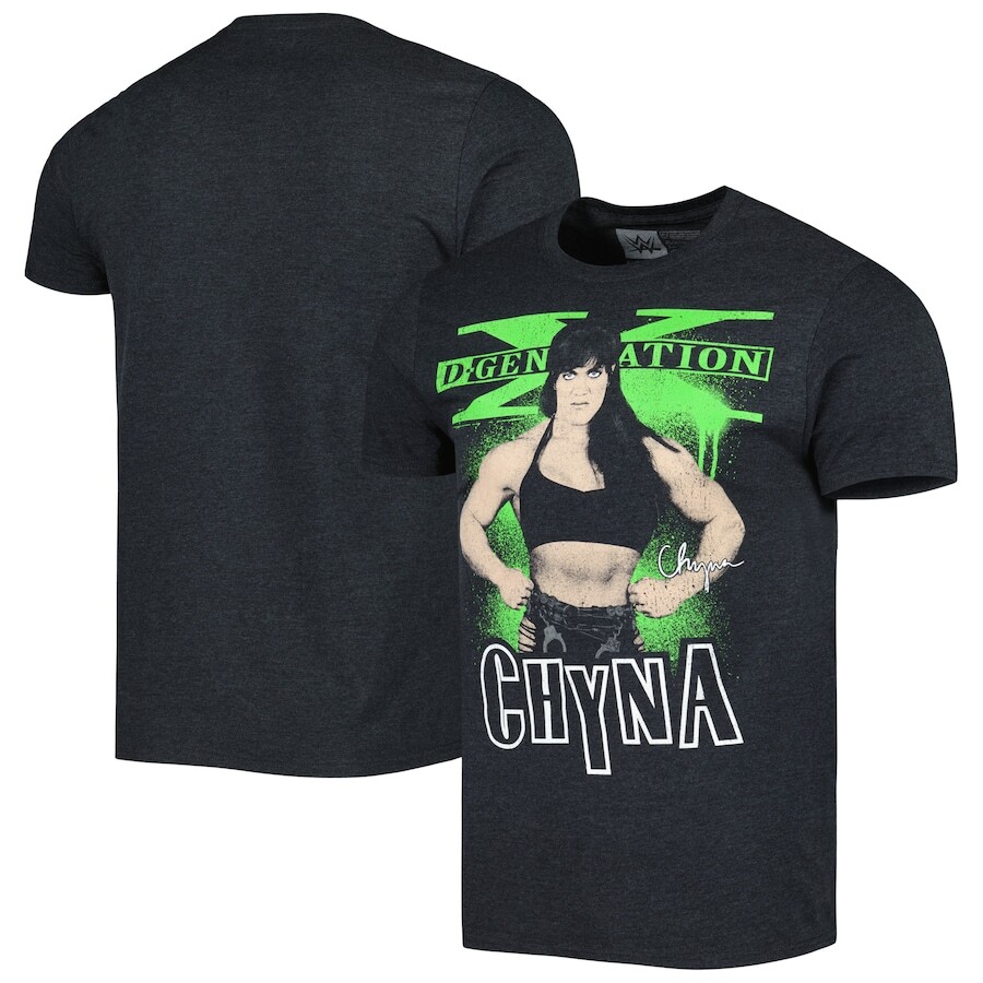 

Футболка с коротким рукавом WWE Authentic Chyna, черный
