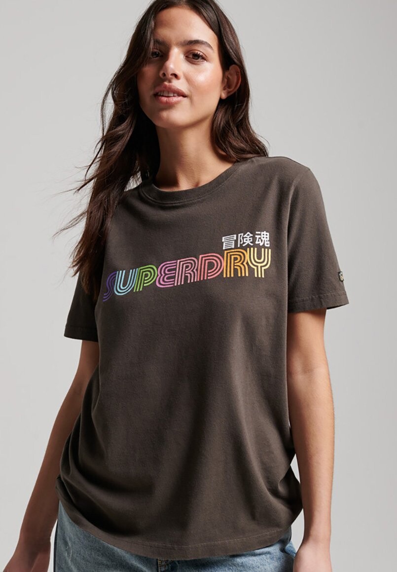 

Футболка с принтом Superdry
