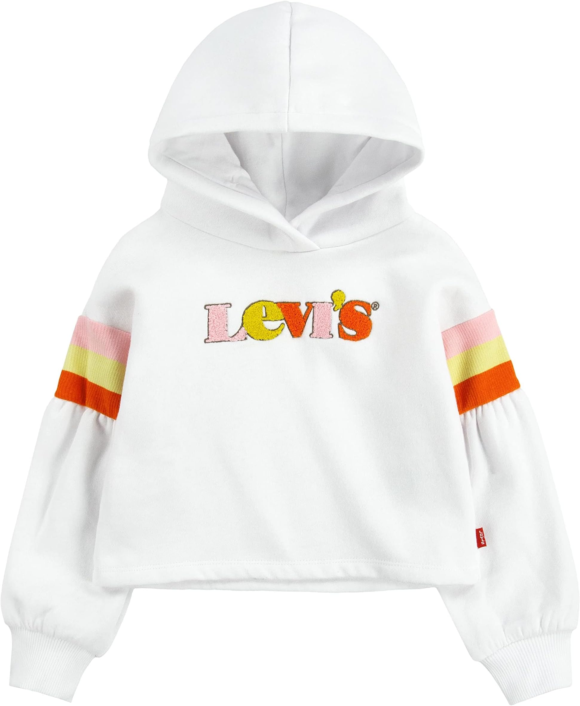 

Худи Levi'S Full Sleeve High-Rise Hoodie, белый