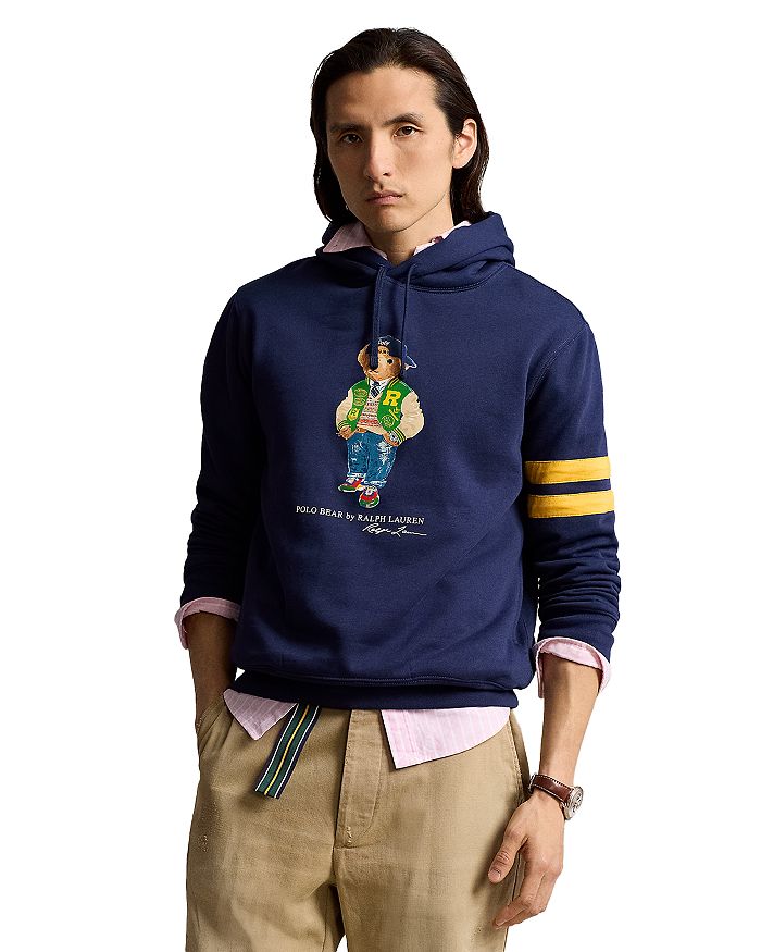 

Флисовая толстовка Polo Ralph Lauren Polo Bear, синий