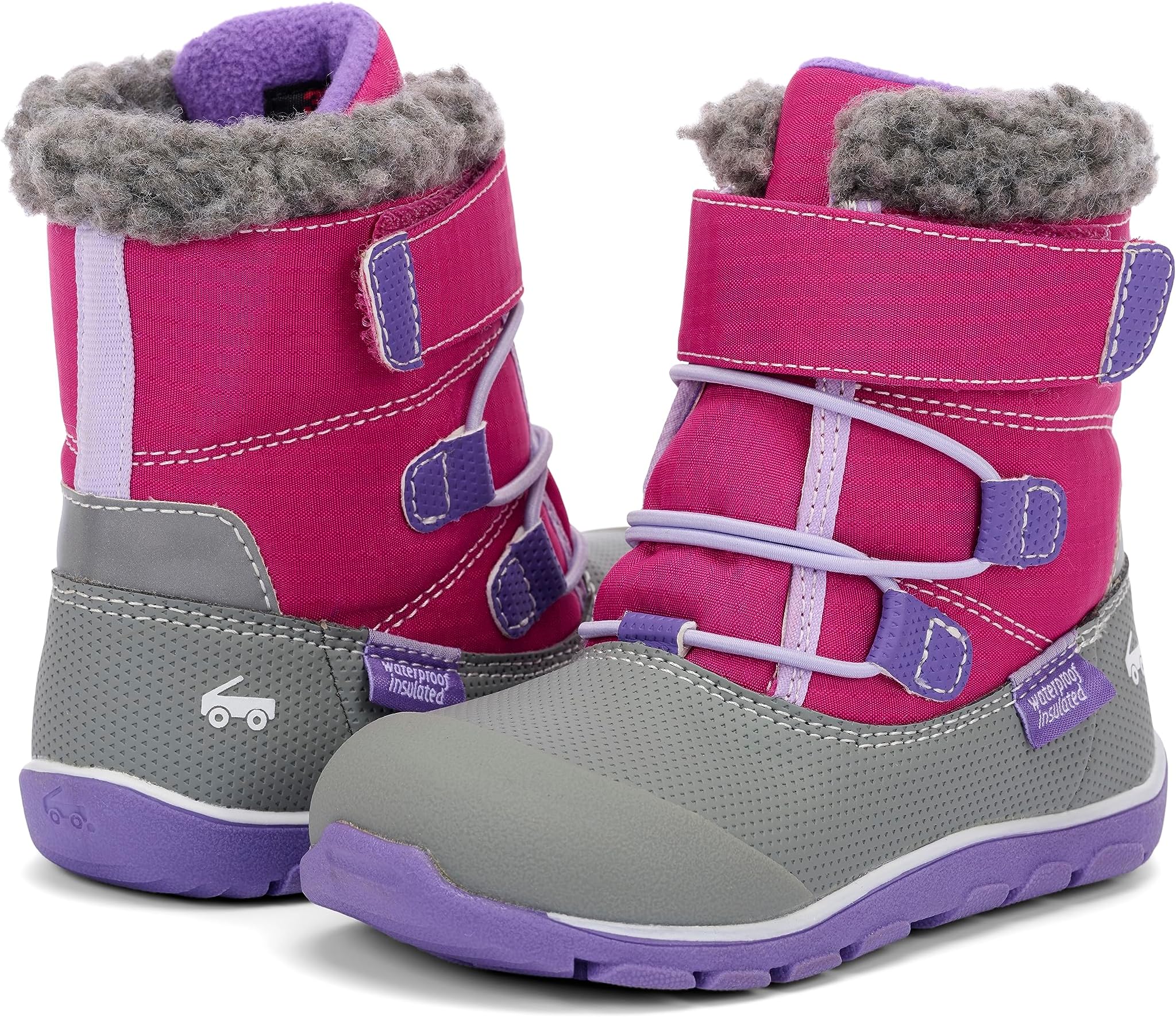 цена Зимние ботинки Gilman WP/IN See Kai Run, цвет Berry Purple
