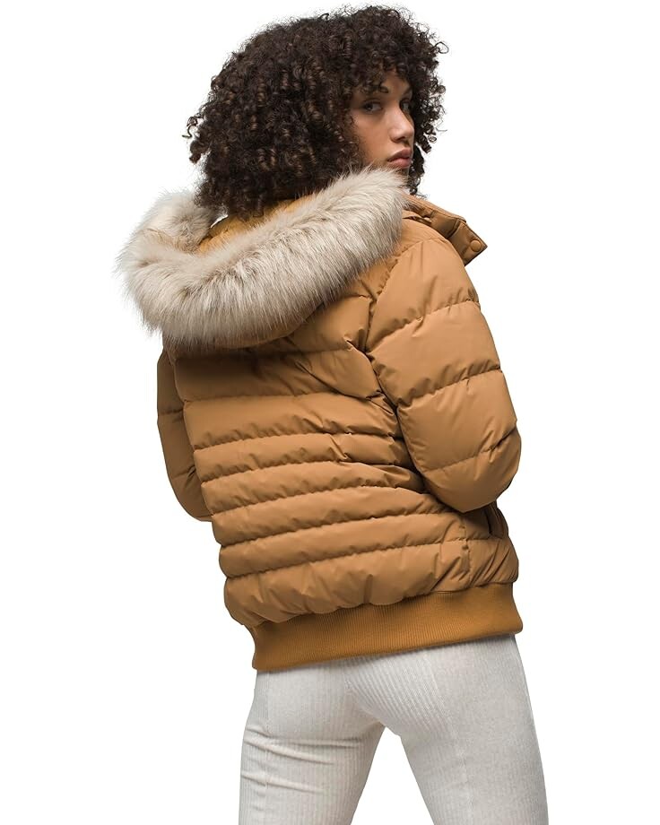 

Куртка Prana Shiroma Bomber Jacket, кэмел