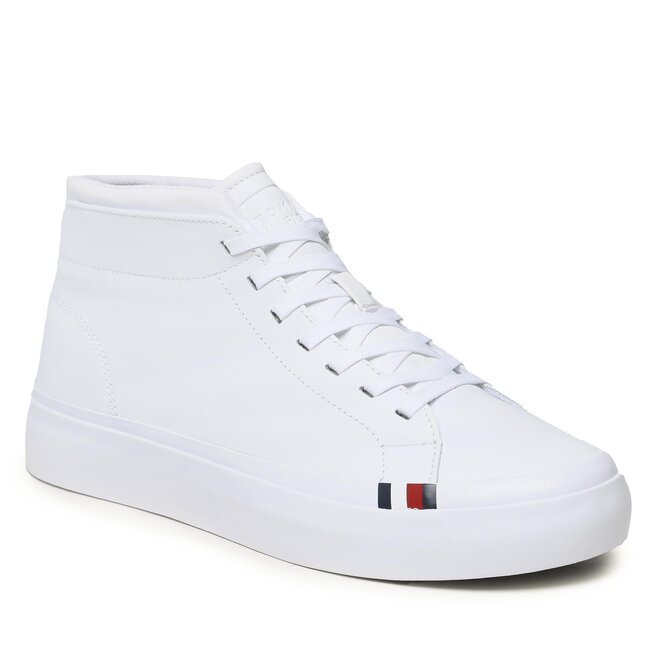 

Кроссовки Tommy Hilfiger ElevatedVulc Leather, белый