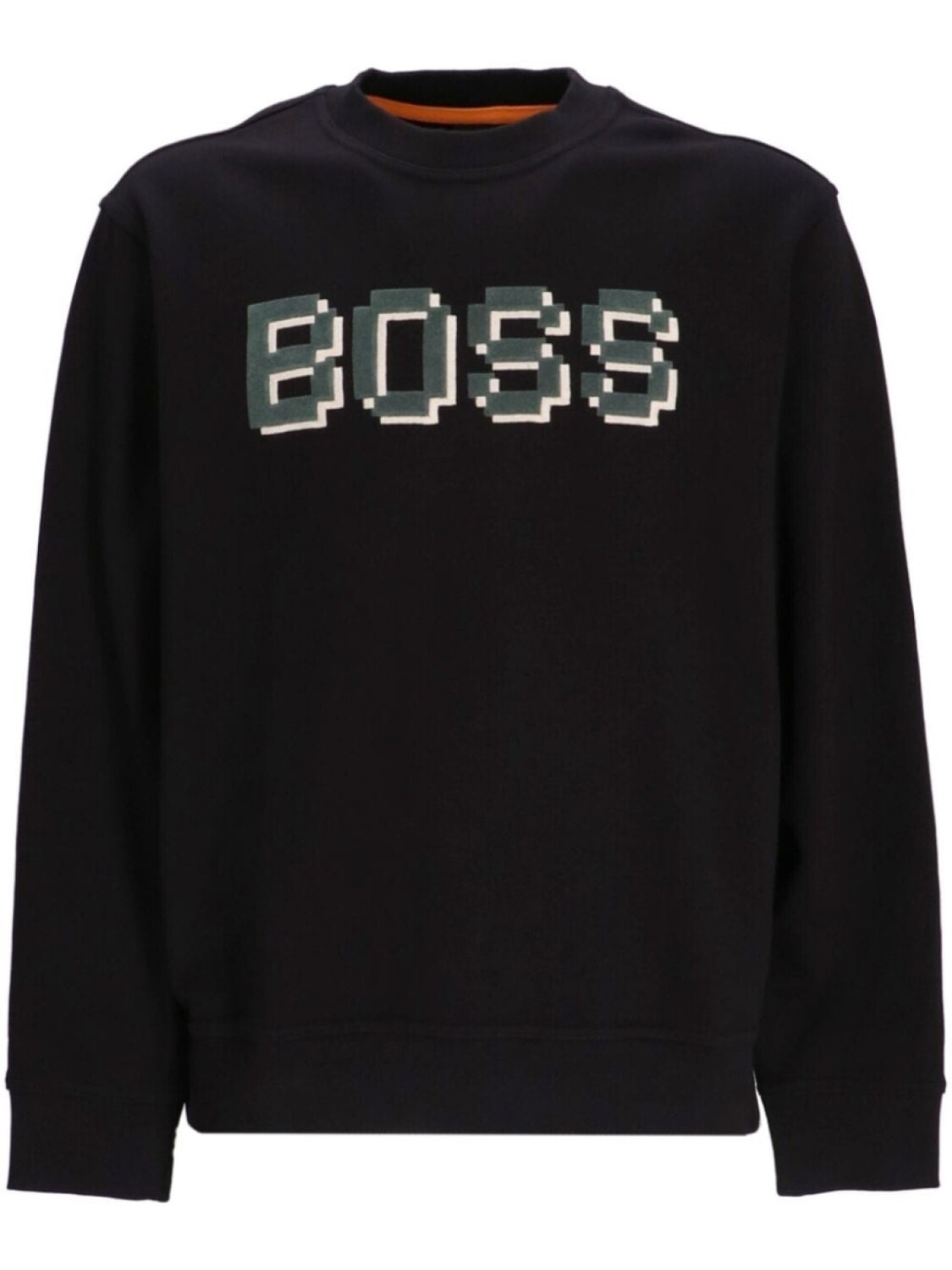 

BOSS толстовка из джерси с логотипом, черный