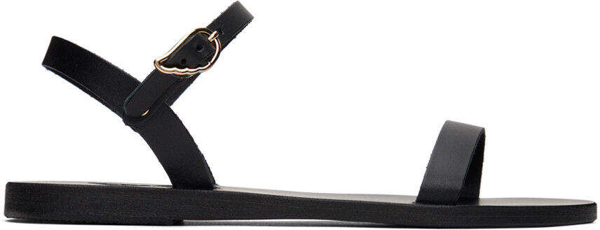

Черные сандалии на плоской подошве Irida Ancient Greek Sandals