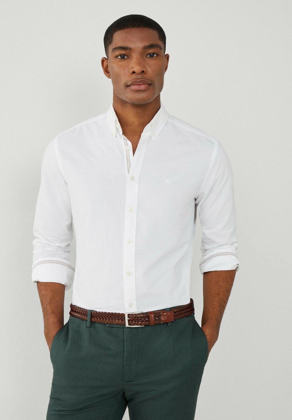 

Рубашка OXFORD Hackett London, белый