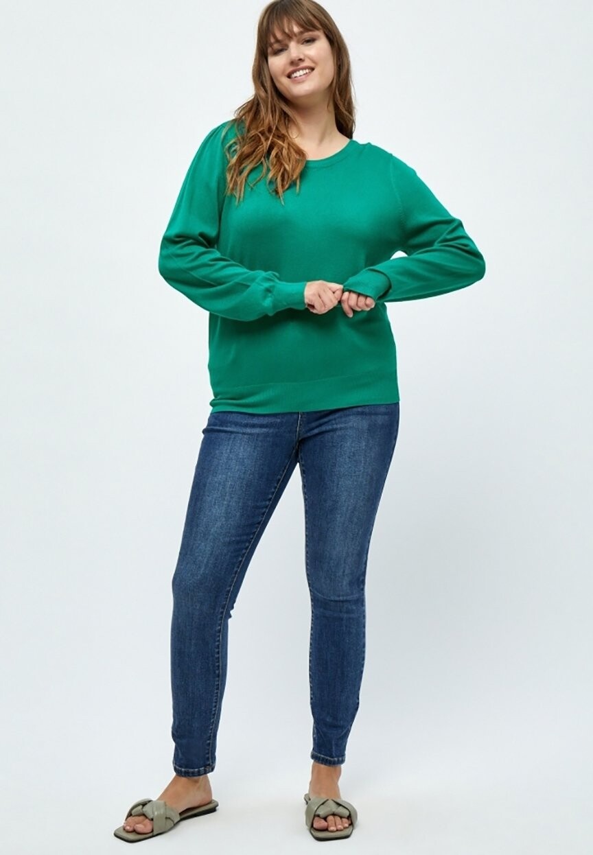 

Свитер PEPPERCORN Tana Longsleeve, зеленый кадмий