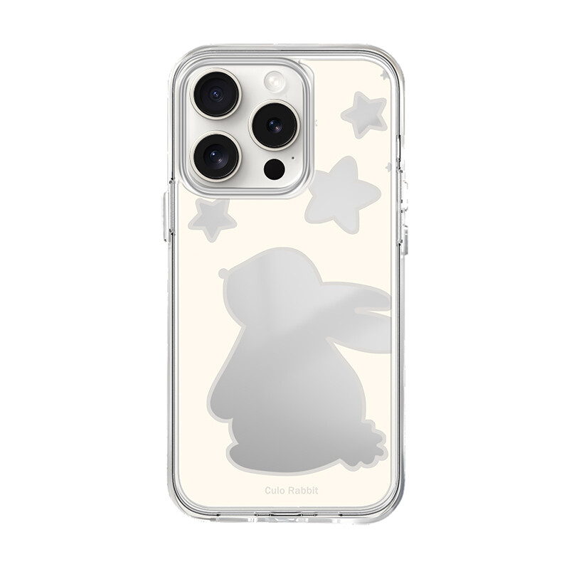 

Полюбуйтесь чехлом для телефона с медвежонком Surprise Bear, Mirror - galvanized silver - star rabbit