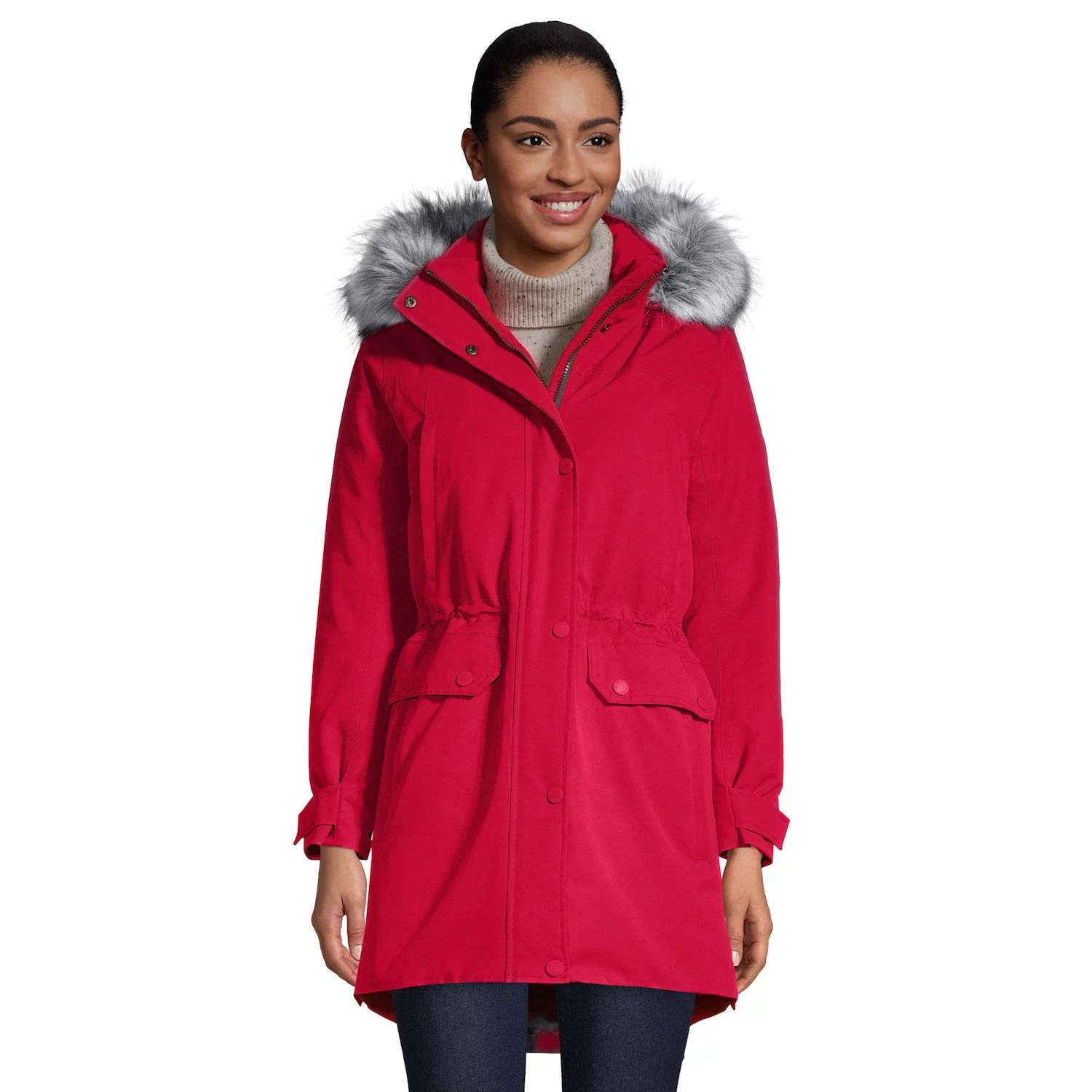 Lands end Pink Winter Ski