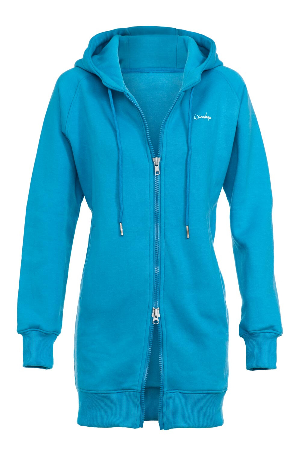 

Спортивная куртка Winshape Lange, kuschelige Hoodie-Jacke, цвет sky blue