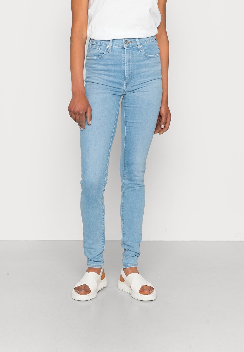 

Джинсы скинни Levi's Mile High Super Skinny, голубой
