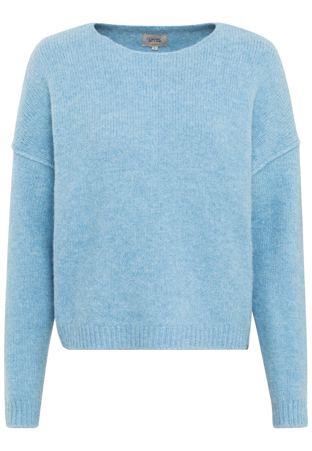 

Свитер Camel Active Strick im leichten Oversize Fit, синий