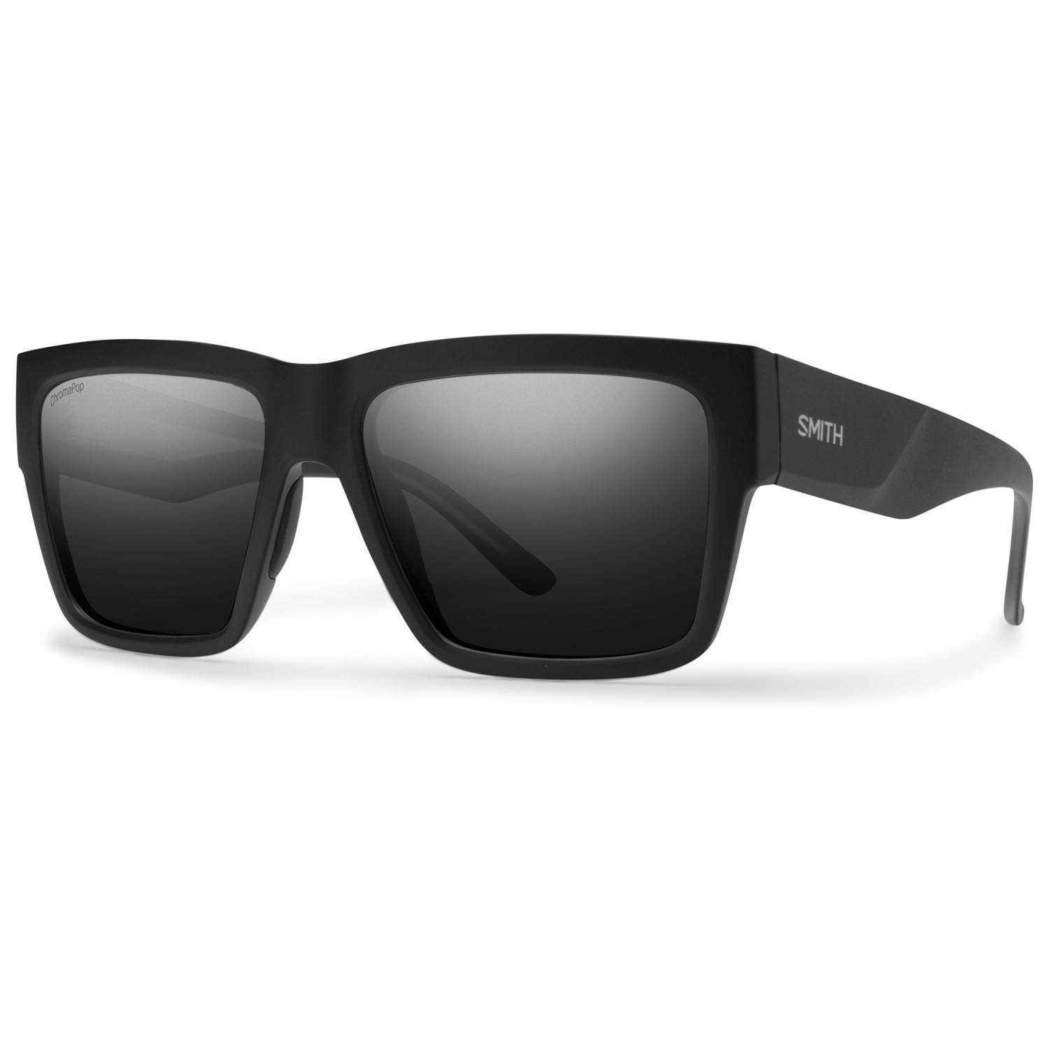 Солнцезащитные очки Smith Lineup ChromaPop Polarized Cat 3 VLT 10%, матовый черный