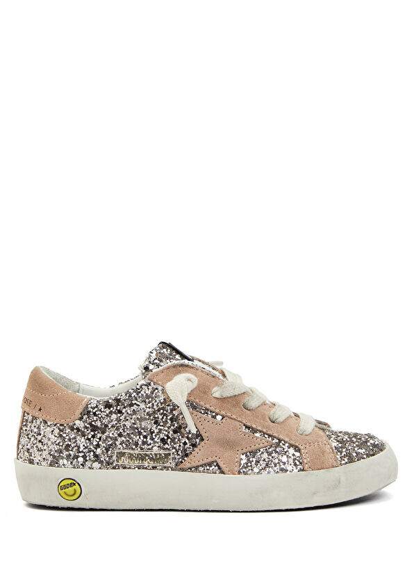 

Розовые кроссовки для девочек Golden Goose, белый
