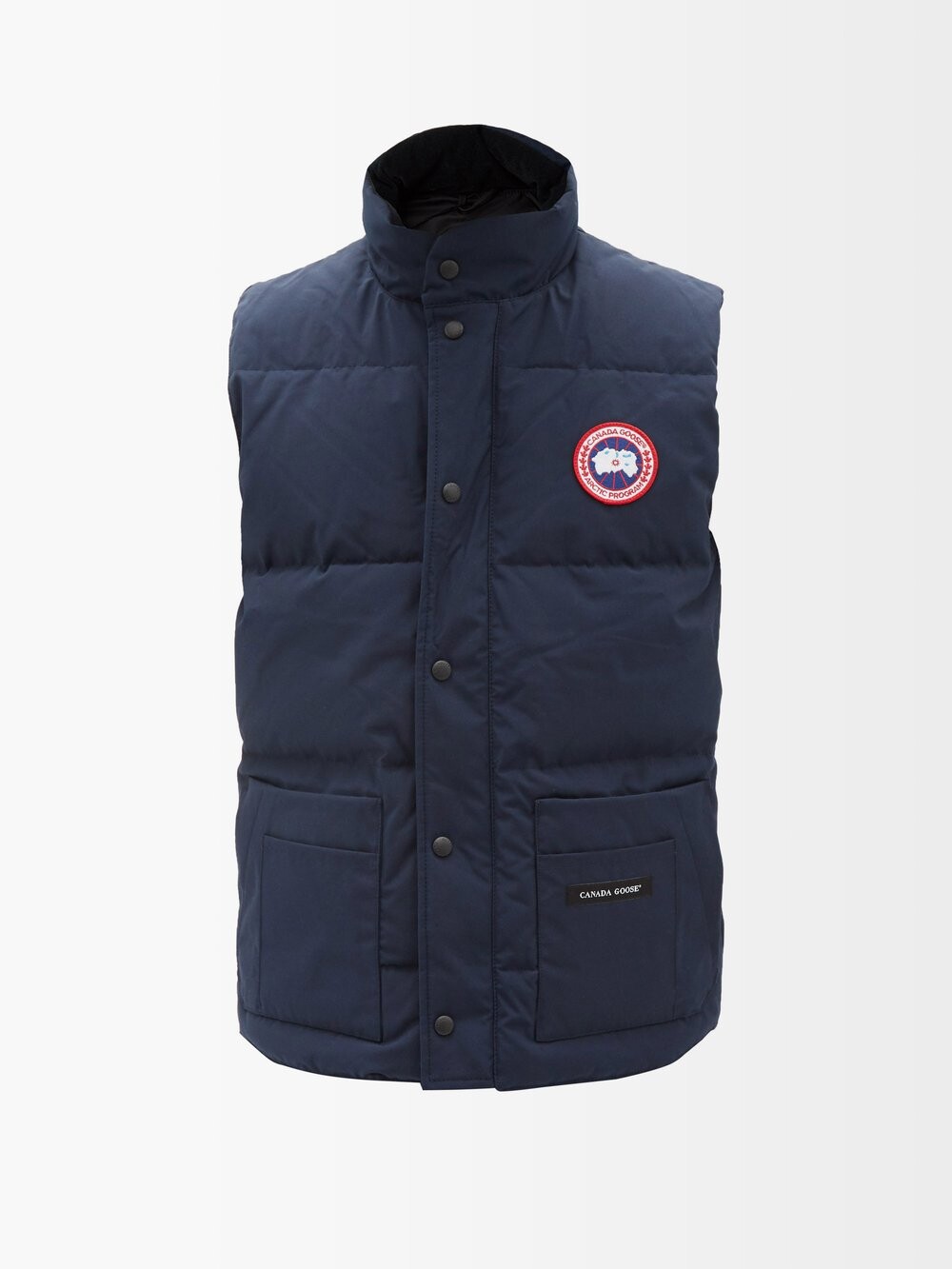 

Стеганый пуховый жилет freestyle Canada Goose, синий