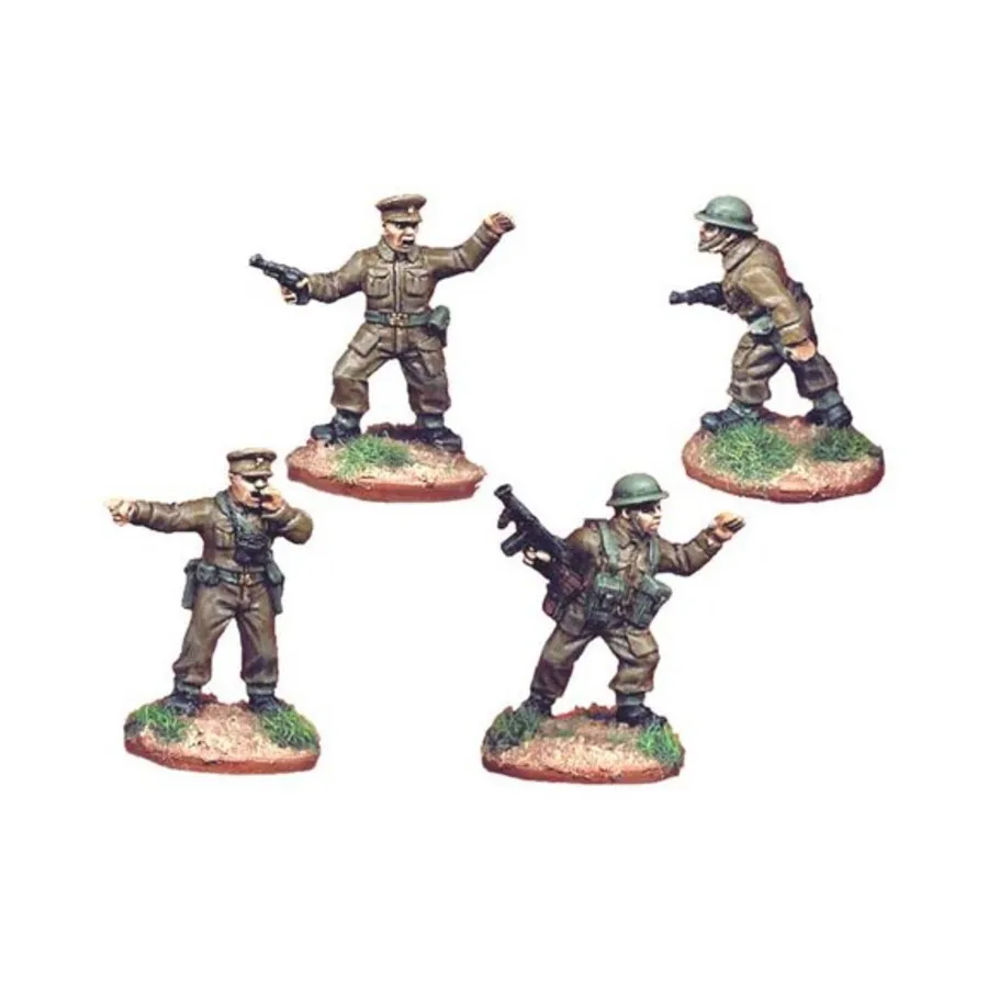 

Британское пехотное командование, Historical Miniatures - WWII - British (28mm) (Crusader Miniatures)