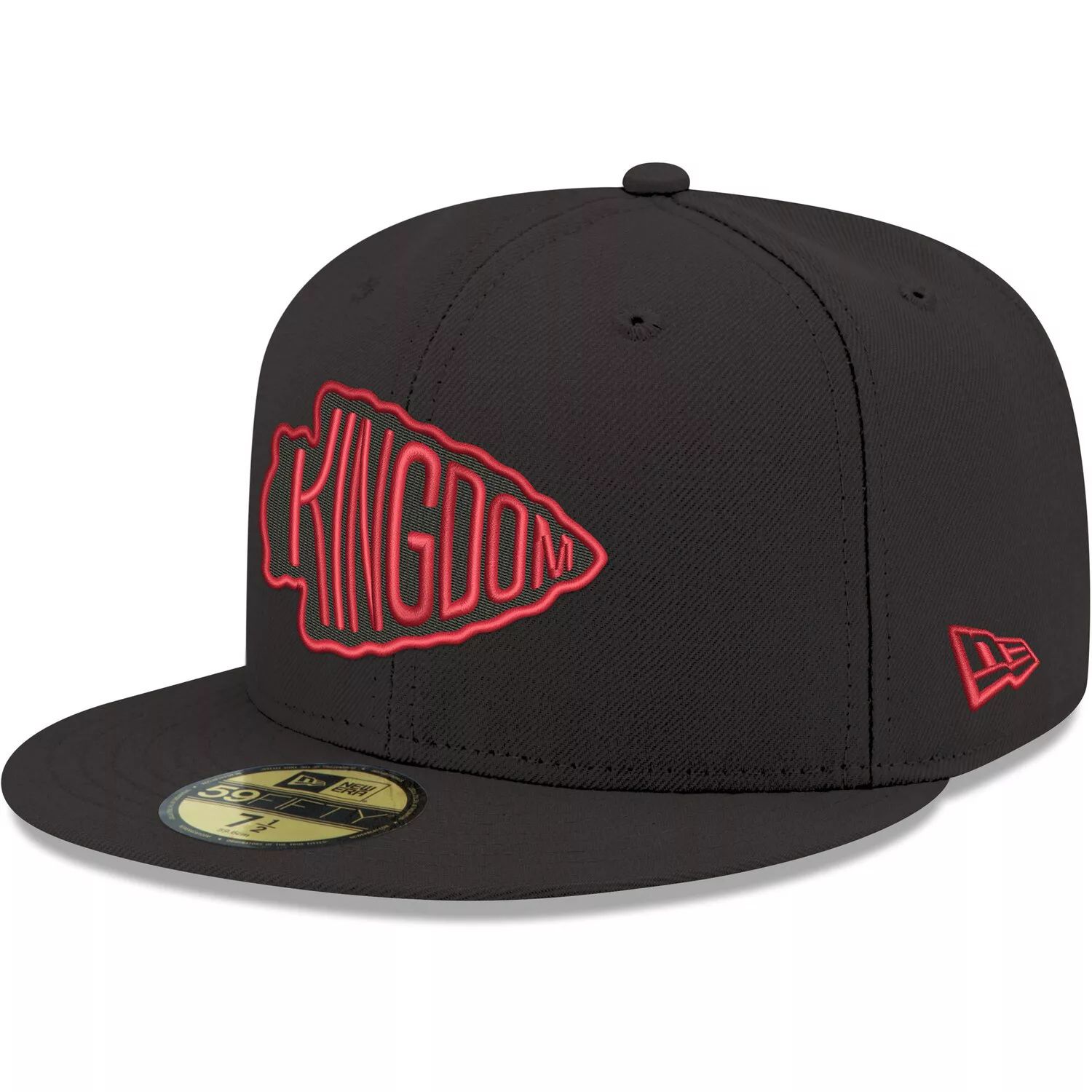 

Мужская облегающая шляпа New Era Black Kansas City Chiefs Omaha Kingdom 59FIFTY