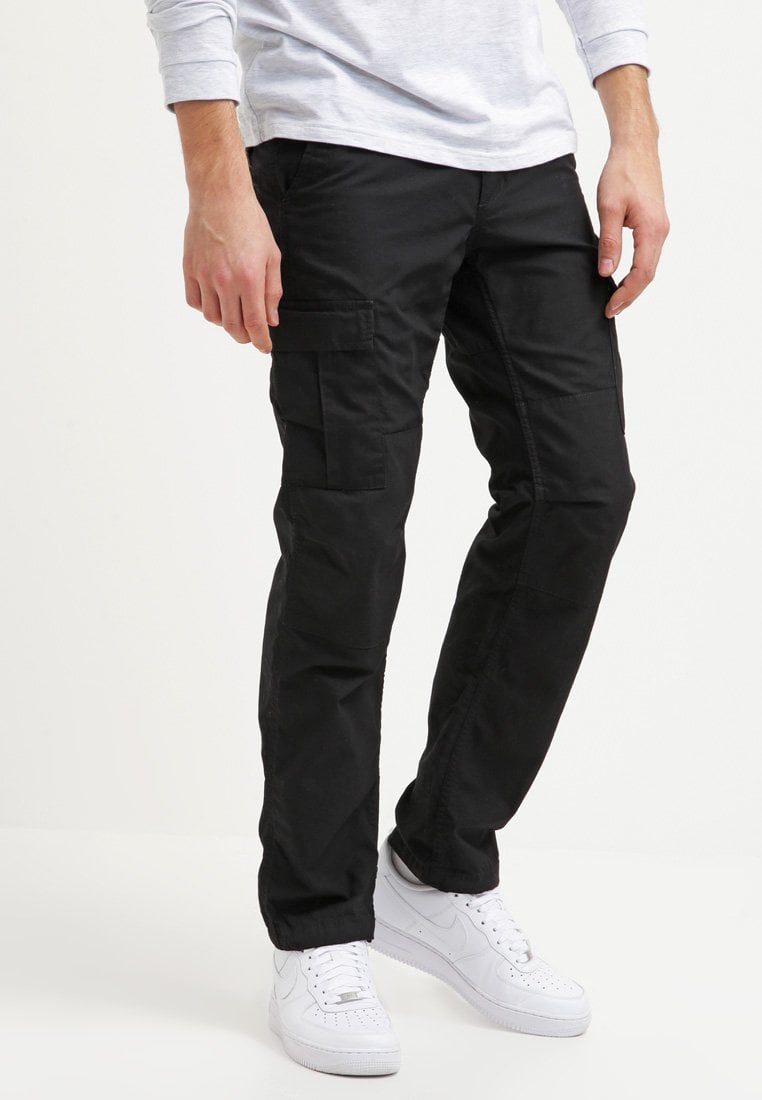 

Брюки-карго Aviation Pant Columbia Carhartt WIP, цвет black rinsed