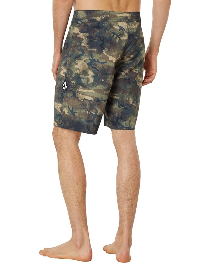 Шорты для плавания Volcom Lido Solid Mod 20 Boardshorts, цвет Covert Green 1