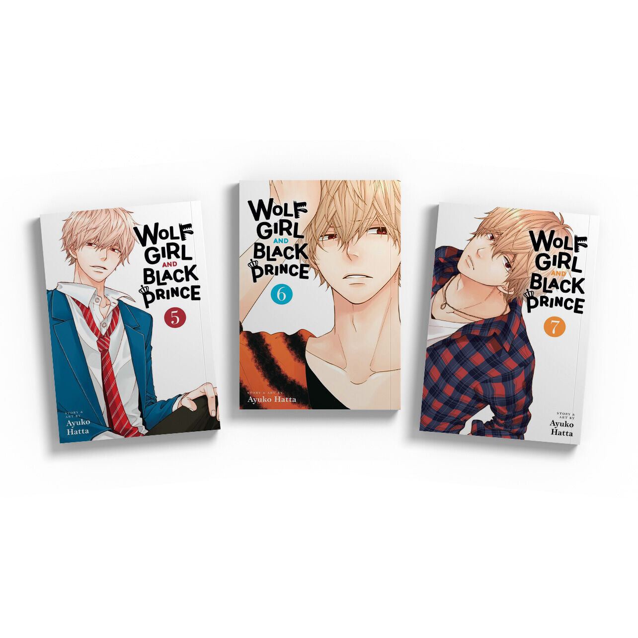 

Манга Wolf Girl and Black Prince Manga (5-7) Bundle
