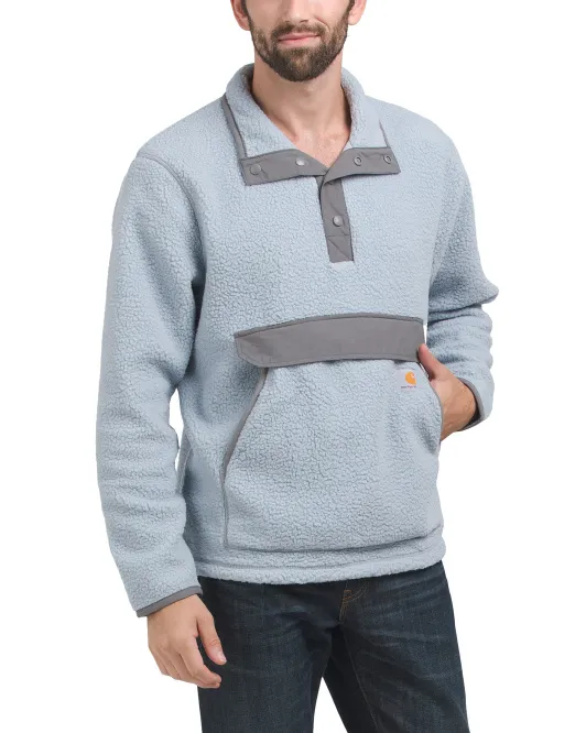

Флисовый пуловер Relax Fit Carhartt, цвет Neptune