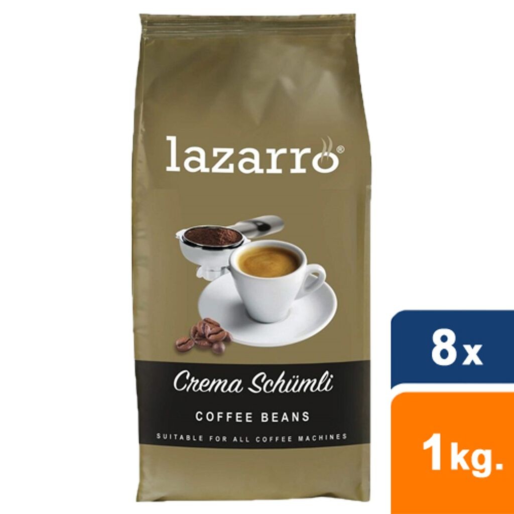 

Лазарро - Фасоль Crema Schumli - 8x 1 кг Lazarro