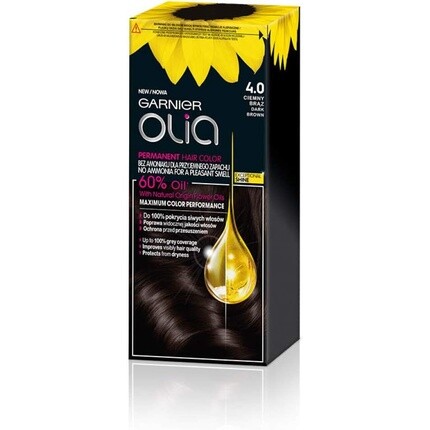 

Краска для волос Оля 4.0 Темно-русый 162G, Garnier