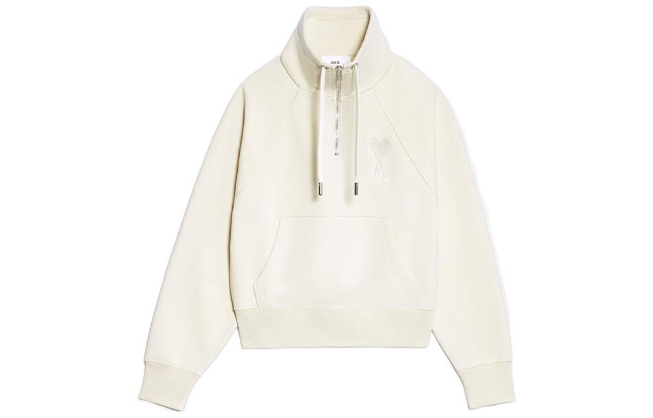 

Анорак мужской Ami Paris Ami de Coeur x Off-White с вышивкой, белый