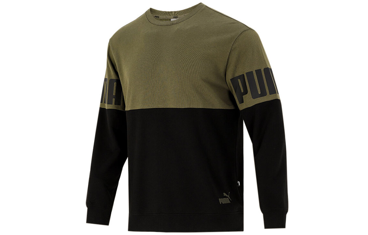 

Мужская толстовка Puma, цвет Black/Green