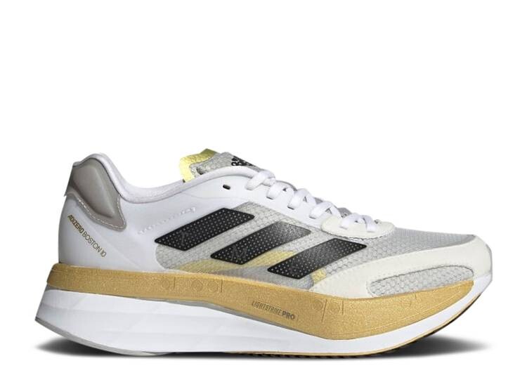 

Кроссовки Adidas WMNS ADIZERO BOSTON 10 TME 'WHITE GOLD METALLIC', белый